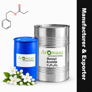 Aromaaz International, Acetato de Bencilo 99.5% Puro, Fragancia Floral Sintética Líquida, Aroma Industrial, CAS 140-11-4, FEMA 2237 - Product Image 2