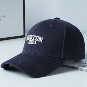 Casquettes de baseball en jean en gros pour hommes et femmes, broderie 3D de haute qualité, ajustables, à calotte rigide, style étudiant coréen, en tissu courant - Product Image 4