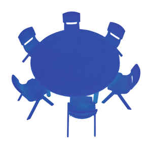 Mesa Redonda Pequeña (sin Silla) - Product Image 1