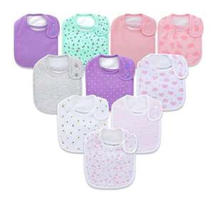 Baberos Reutilizables para Bebé 100% Bambú – Transpirables, Suaves y Esenciales para el Día a Día - Product Image 1