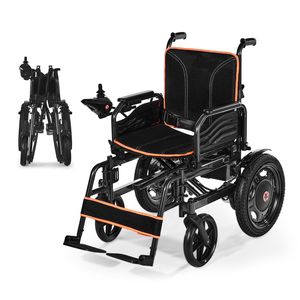 Sedia a Rotelle Elettrica Pieghevole e Leggera per Adulti, Autonomia di 21 km, Capacità 120 kg - Product Image 6