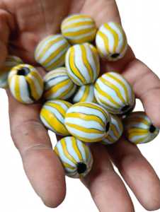 Wholesale Vintage African Trade <b>Beads</b> Wasp Millefiori Eye Mosaic Glass Box-African Wedding <b>Beads</b> <b>for</b> <b>Jewelry</b> <b>Making</b> - Product Image 2