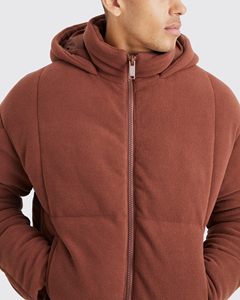 Custom Design Men Winter Puffer <b>Jacket</b> Thick <b>Warm</b> Bubble Down <b>Jacket</b> Hooded <b>Waterproof</b> Outdoor <b>Jacket</b> Supplier - Product Image 2