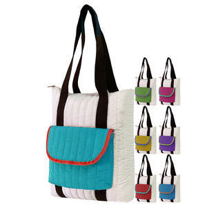Custom Logo Shopper Bag Manufacturer Reusable Waterproof Shopping Bags for France Supermarket Intermarch&eacute; - Product Image 2