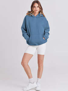 Sweat-shirts et pulls oversize pour femmes, vêtements d'automne et d'hiver, fabricant de sweat-shirts de luxe oversize pour femmes - Product Image 5