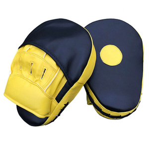 ZOHSUB Protège-poignets de boxe en cuir Maya courbé avec sangles réglables pour arts martiaux, karaté, kickboxing, Muay Thai – Durables - Product Image 1