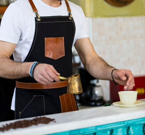 Funda de lona para delantal con cremallera y diseño de tirantes cruzados ajustables para chef, barbero, carpintero - Almacenamiento duradero e impermeable LCA-0001 - Product Image 6