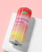 Fabricant de boissons Wana Tendance du Vietnam 320ml Boissons gazeuses aromatisées au soda au gingembre prébiotique