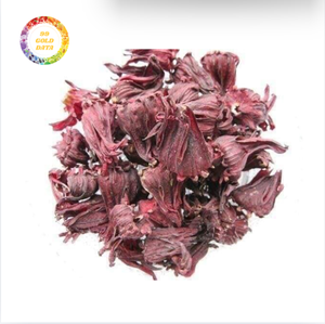 Calices d'hibiscus séchés biologiques pour la vapeur et les bains – Produits naturels de bien-être, pétales de fleurs séchées pour usage en spa, en vrac - Product Image 1