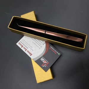 Pinzas Multifuncionales de Alta Precisión para Extensión de Pestañas, con Punta Puntiaguda de Acero Inoxidable a 45 Grados y Textura Suave - Product Image 4