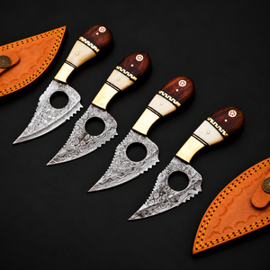 Cuchillos hechos a mano personalizados de 7 pulgadas, cuchillo de regalo para padrinos de boda, set de regalo para padrinos de boda, cuchillo para padrino de boda, cuchillo de regalo para el padrino de honor. - Product Image 1