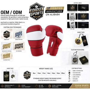 Gants de boxe de haute qualité pour l'entraînement et les séances de fitness, en cuir véritable de bonne qualité. - Product Image 4