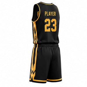 Ensemble d'uniformes de basketball personnalisés haut de gamme avec tissu respirant anti-humidité, graphismes d'équipe sublimés, design athlétique ajusté - Product Image 5