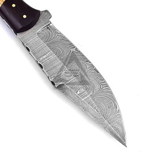 Cuchillos de Hoja Fija con Mango de Madera de Alta Calidad para Bricolaje, con Personalización OEM, Tamaño Personalizado y Hoja de Acero Inoxidable - Product Image 6