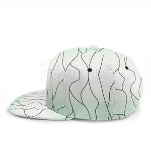 Trendy Unisex Adjustable Lightweight 100% Cotton Common 5-Panel Snapback <b>Hats</b> Casual Streetwear <b>Summer</b> Outdoor Comfortable Fit - Product Image 5