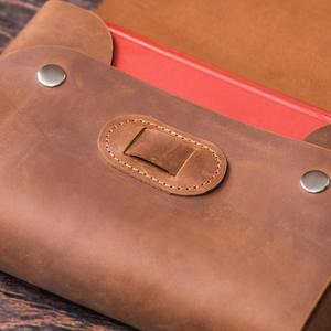 Fundas para Libros de Cuero Genuino con Descuento por Volumen, Producción de Papelería de Gran Volumen, Calidad de Exportación, LBC-0021 - Product Image 3