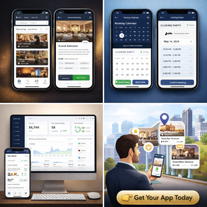 Enterprise Venue Booking App Development Real-Time Scheduling Booking Management Custom Design Scalable Admin Panel - Product Image 3