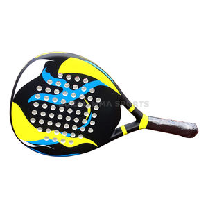 Raquette de beach tennis unisexe entièrement en carbone, noyau en EVA souple avec sac de transport en nylon - Product Image 3