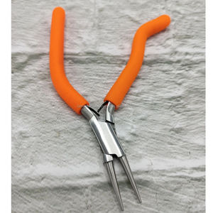 Stainless Steel Jewelry Pliers <b>Set</b> With Orange <b>Pink</b> Green Handles For DIY Jewelry Making And Setting <b>Tools</b> - Product Image 6