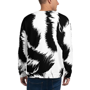 Sweat-shirt en molleton 100% coton pour homme, couleur et taille personnalisées, sublimation contrastée, pull-over personnalisable avec un design tendance - Product Image 2