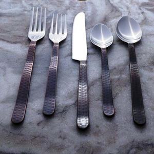 Vente en gros, offre spéciale, ensemble de couverts plaqué argent, cuillère et couteau créatifs, ensemble de couverts pour restaurant, table de mariage - Product Image 3