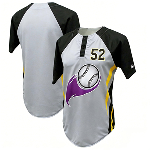 เสื้อเบสบอลแขนยาวแบบแร็กแลนคอเฮนลีย์ ผ้าโพลีเอสเตอร์ 100% ระบายอากาศได้ดี ซับเหงื่อ ผลิตตามสั่ง ขายส่งจากโรงงาน - Product Image 3