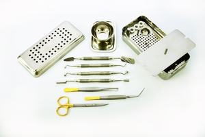 Dental PRF Box GRF System Conjunto de fibrina rica en plaquetas Kit de membrana de cirugía de implante, instrumentos de acero alemán, por Zarnab Surgical - Product Image 2