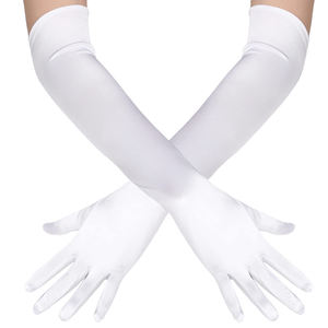 Gants longs pour femmes en polyester respirant et résistant, parfaits pour les soirées, les mariages, l'opéra et les occasions spéciales - Product Image 1
