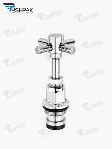 Componente de válvula industrial de precisión con eje de rotación suave, resistente a la corrosión y al desgaste, con tapa y accesorio de válvula de chorro duradero. - Product Image 6