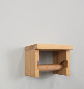 Nouveauté : Porte-papier toilette en bois, best-seller, vente promotionnelle, écologique, à fixer au mur, pour salle de bain - Product Image 4