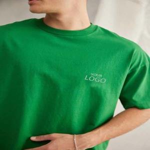 Custom T-shirt Custom Logo Printing <b>Tshirt</b> for Men Round Neck Blank Short Sleeve 100% Cotton Plain Men T Shirt - Product Image 5