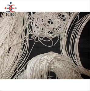 Fil de lingot cuivre français métallisé teint broderie matériel haute ténacité résistant à l'abrasion argent pour chaussures vêtements artisanat - Product Image 2