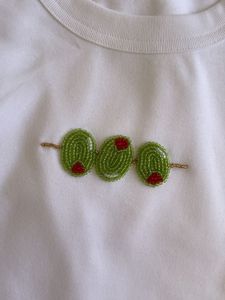 เสื้อกล้ามผ้าฝ้ายทำมือพร้อมงานปักลูกปัดสีเขียวมะนาว เสื้อกล้ามผ้าฝ้ายทำมือพร้อมงานปักลูกปัดสีเขียวมะนาว - Product Image 3