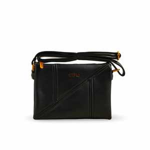 Sac à bandoulière formel pour femme noir P36367 - Product Image 3