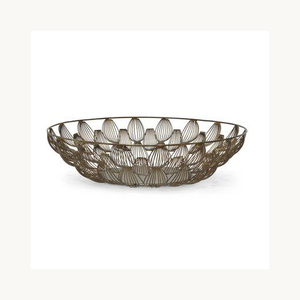 Nuevo Plato de Frutas Metálico, Elegante Plato para Frutas, Diseño Fabuloso, Plato de Almacenamiento Personalizado para Mesa de Comedor - Product Image 3