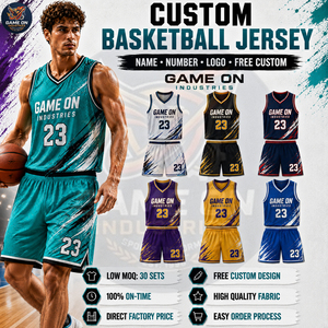 2026 V Neck Style Wholesale Rate OEM ODM Service Team Uniform With Free Logo & Name Custom Sublimated Basketball Jersey Sets - Product Image 5
