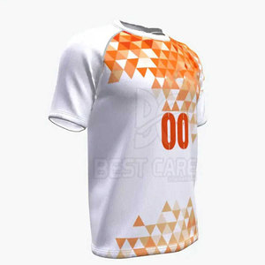 Camiseta de Fútbol Profesional Fabricada en Diferentes Colores, Material Duradero 100% Poliéster, Antiarrugas - Product Image 3