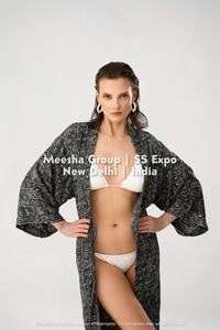 Robe kimono longue en soie à imprimé cachemire pour femme avec ceinture à nouer – Robe de plage et de piscine – Assortiment - Product Image 6