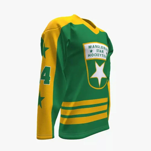Maillot de hockey sur glace pour hommes, haute qualité, vente en gros, personnalisable, pas cher, vêtements de sport - Product Image 1