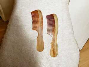 Best Quality New Organic Pure Neem Wood <b>Detangling</b> Hair Comb for High-Quality Wholesale <b>Brushes</b> - Product Image 2