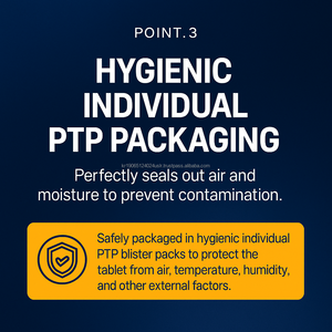 Haute biotine acide pantothénique vitamine B comprimés complexes cheveux peau ongles OEM Corée - Product Image 5