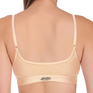 Soutien-gorge de yoga premium pour femme avec logo frontal, antichoc, respirant, maintien moyen, en Spandex/Nylon, service OEM - Product Image 2