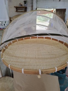 <b>Bamboo</b> Winnowing Basket Supplier Natural Woven <b>Bamboo</b> Tray Handmade For Wall Decor Storage Wholesale Bulk - Product Image 4