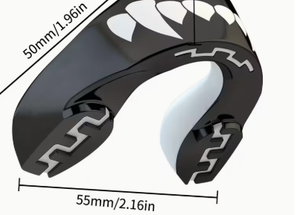 Protège-dents de boxe en silicone moulable personnalisé avec fonction anti-ronflement, design réglable, ajustement universel - Product Image 2