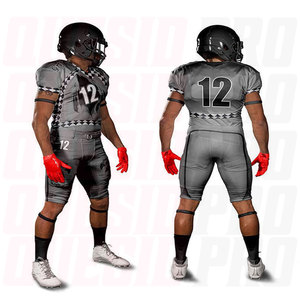 Meilleures ventes : Ensemble d'uniformes de football américain unisexe pour adultes, en twill respirant, haute qualité, pour l'entraînement sportif en équipe, vente en gros - Product Image 3