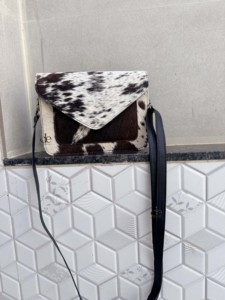 Sac bandoulière élégant en cuir de vachette véritable, nouvelle collection, motif western bohème, sac multi-usages pour femme - Product Image 4