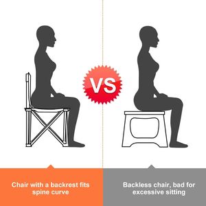 Sedia da Spiaggia Pieghevole con Portabicchieri, Capacità di Carico 330 LBS, Protezione Solare, per Campeggio e Giardino, Ideale per Piscina e Spiaggia - Product Image 5