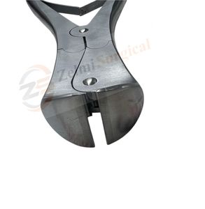 Cortador de alambre de acero inoxidable alemán Manual de instrumentos ortopédicos de 23Cm de la mejor calidad con pasador frontal canulado de Punta TC - Product Image 3
