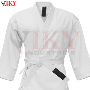 Proveedor Directo de Fábrica, Uniforme de Karate de Lona de 10 OZ de Primera Calidad, Tejido Transpirable y Resistente, Duradero, para Artes Marciales - Product Image 4