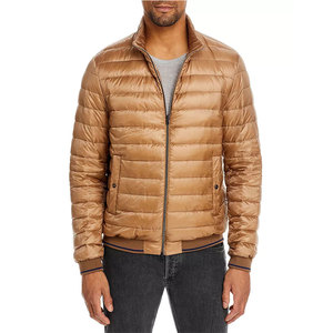 Chaqueta de Plumón de Alta Calidad para Invierno, Color Sólido, Unisex, Manga Larga, Cierre Frontal, Estilo Casual, Corte Ajustado, Brillante - Product Image 3